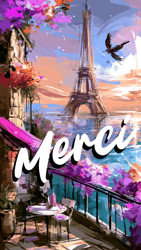 Merci — French Thank You